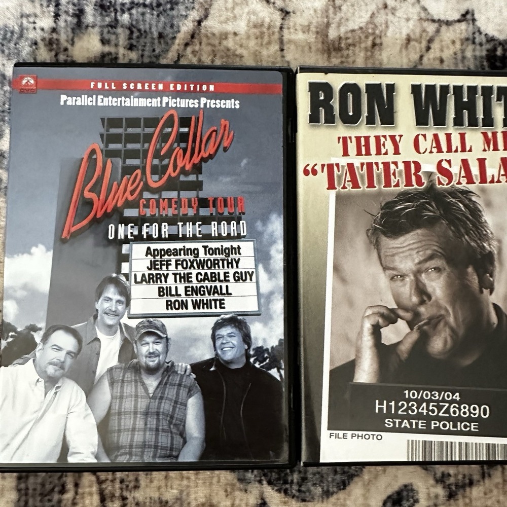 Blue Collar Comedy Tour One for the Road + Ron White Tater Salad DVD Lot